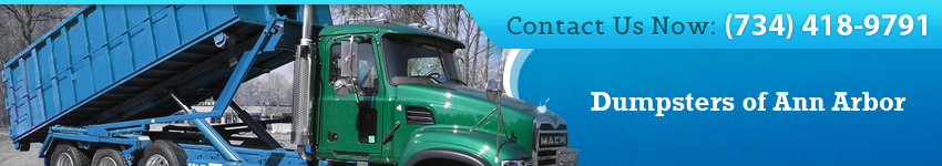 dumpster rental Ann Arbor logo